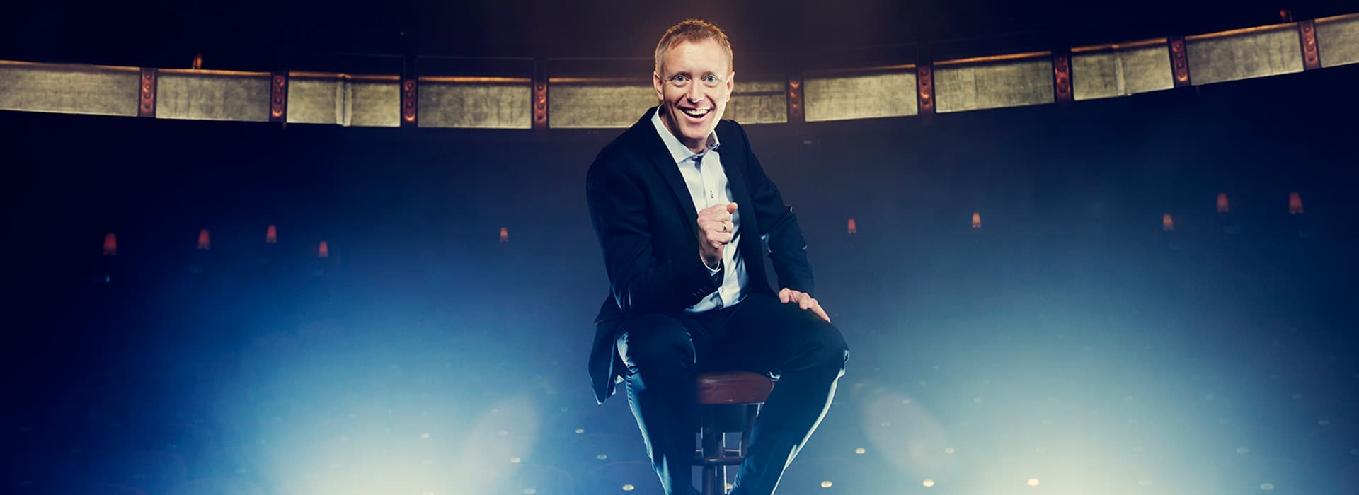 Haakon Esplo på scenen